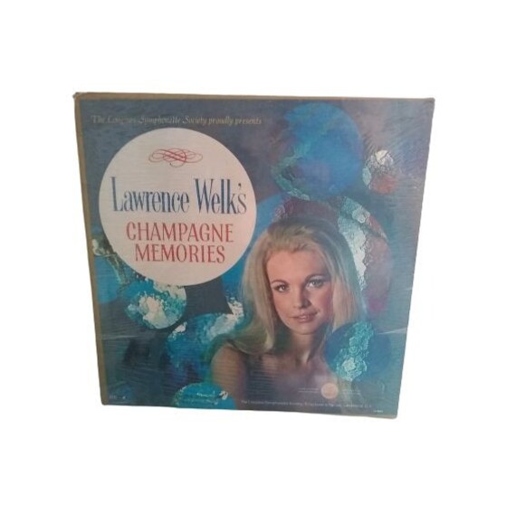 Longines Symphonette Lawrence Welk's Champagne Memories Box Set of 5 LPs 33rpm - Picture 1 of 5